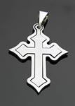Pingente Crucifixo Aço Inox P183